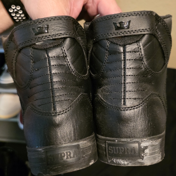 Supra Skytop 1 Red Carpet - Black High-Top Men's Sneakers - Picture 3 of 5